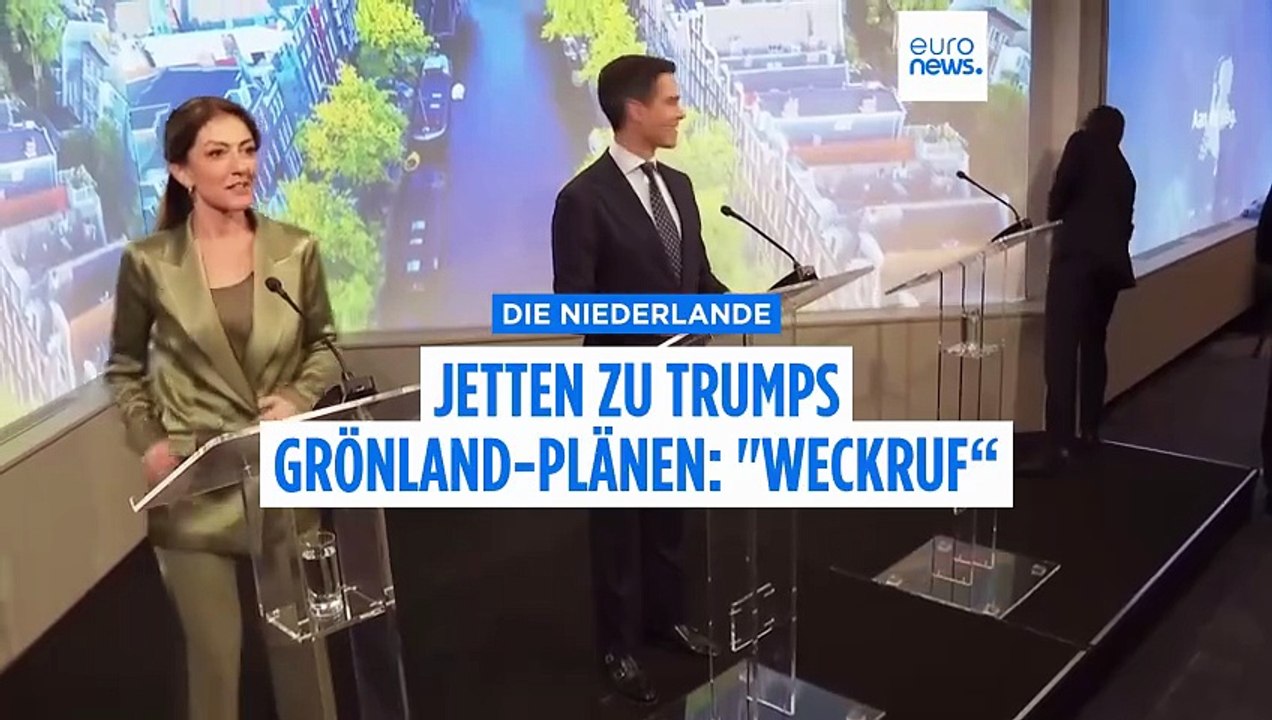 „Weckruf für Europa“: Künftiger Niederlande-Premier reagiert auf Trumps Grönland-Ambitionen