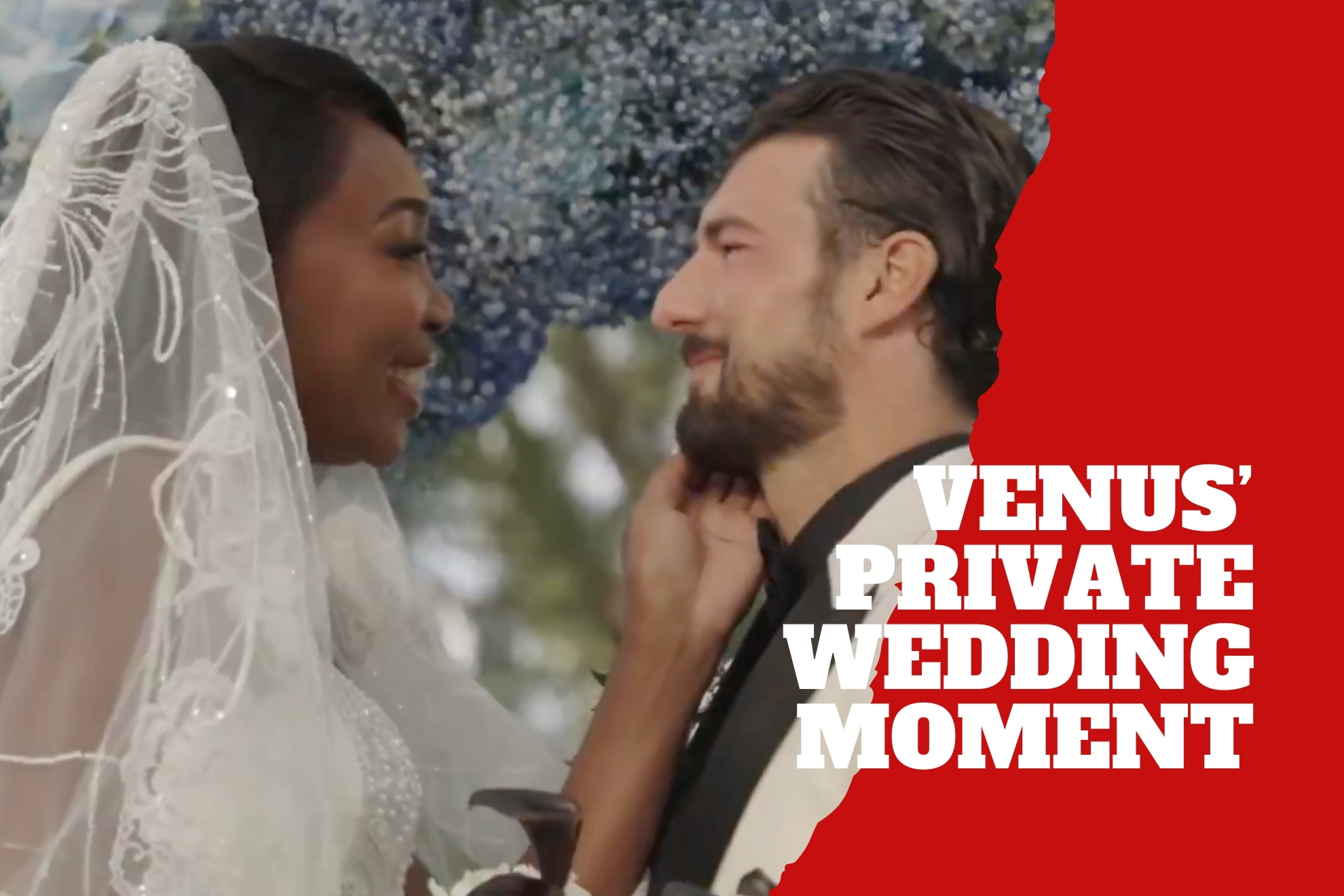 Venus Williams shares an intimate behind-the-scenes look at her wedding day