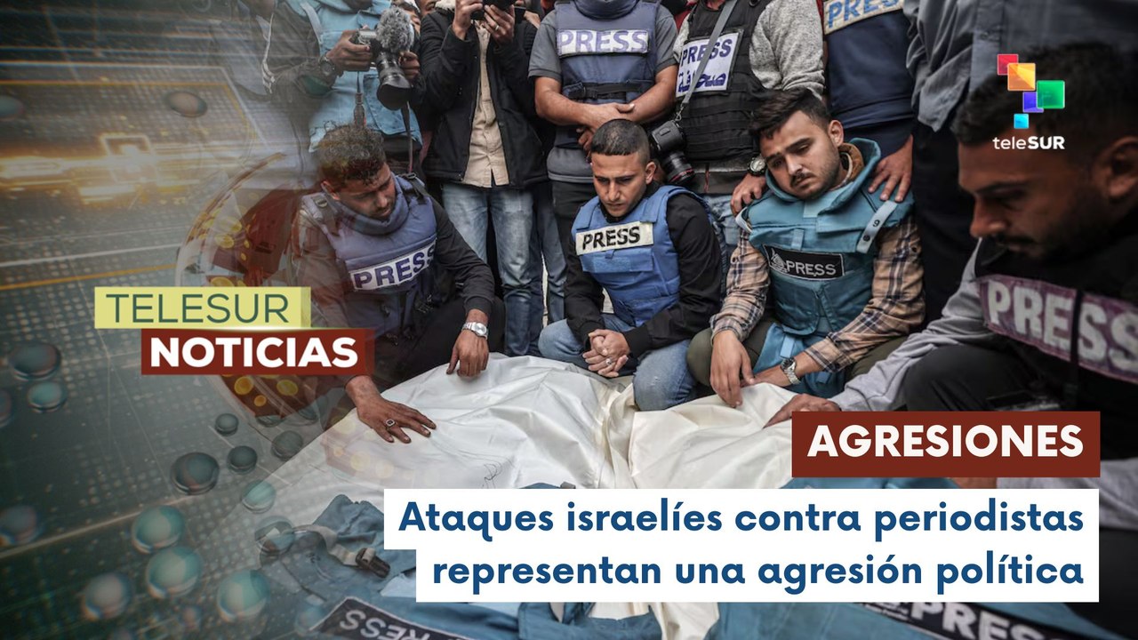 Líbano rinde honores a periodistas asesinados por fuerzas israelíes