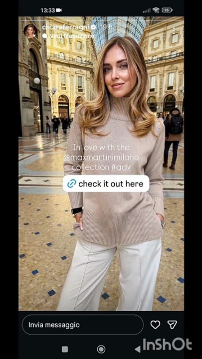 Chiara Ferragni story brand