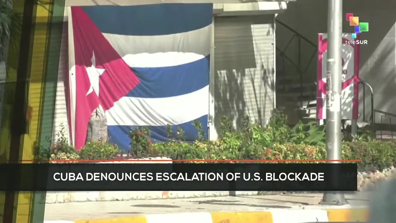 FTS 16:30 30-01: Cuba denounces escalation of U.S. blockade