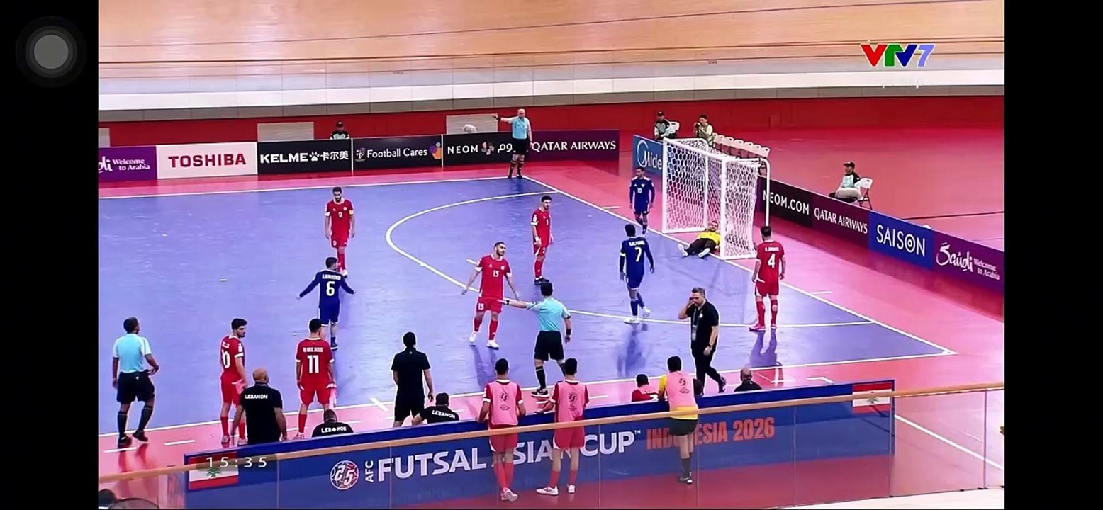 Highlight VTV7 | Futsal Kuwait 7-2 Futsal Liban | Bảng B - VCK Futsal Châu Á năm 2026