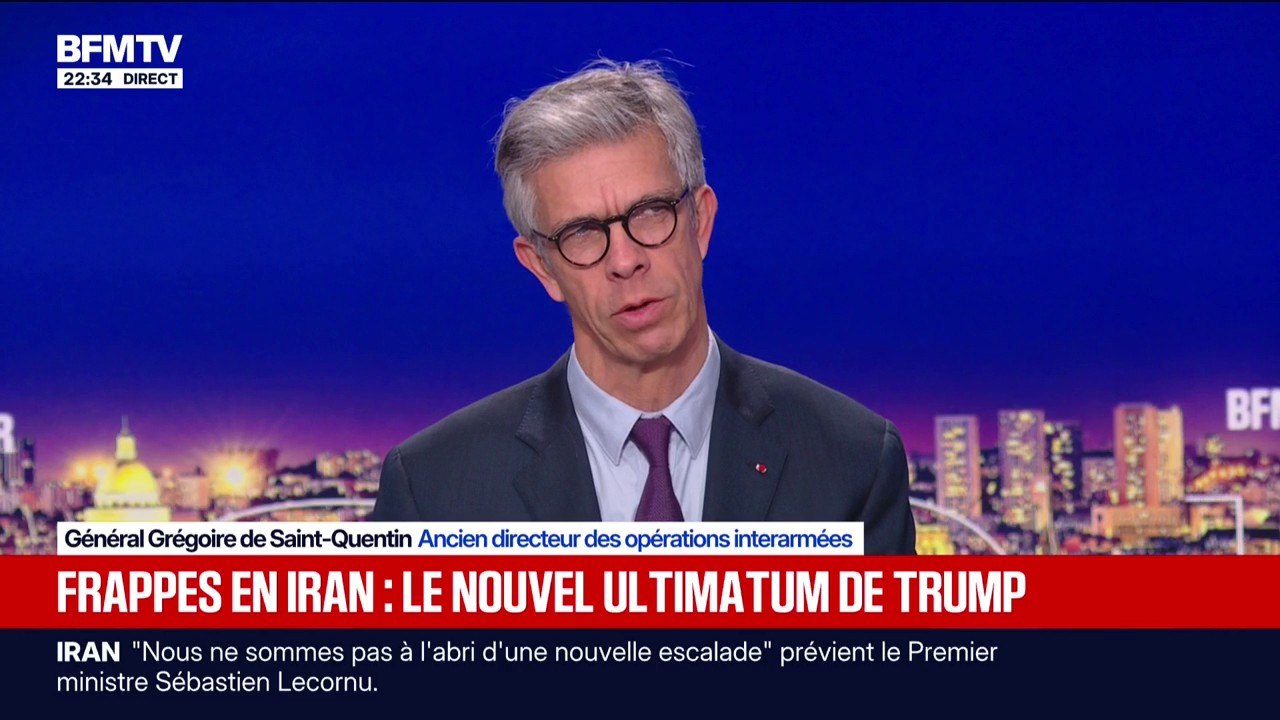 Iran: "On parle d'accord nucléaire, aujourd'hui ce n'est pas le sujet", explique Grégoire de Saint-Quentin, ancien directeur des opérations interarmées