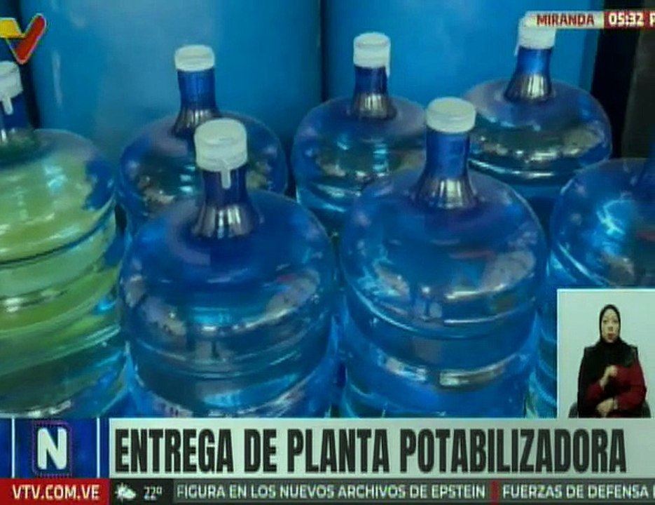 Miranda | Más de 2 mil personas serán favorecidas con entrega de la Planta Potabilizadora en Guarenas