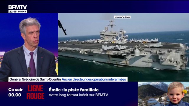 Menaces de frappes américaines sur l'Iran: La Marine américaine a une puissance de frappe instantanée , explique Grégoire de Saint-Quentin, ancien directeur des opérations interarmées