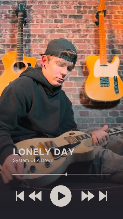 System Of A Down - Lonely Day (Guitar Cover)