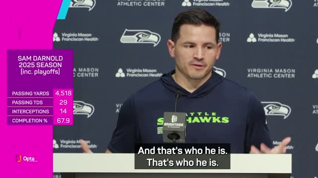 Sam Darnold 'day-by-day' as Seahawks face anxious wait ahead of Super Bowl