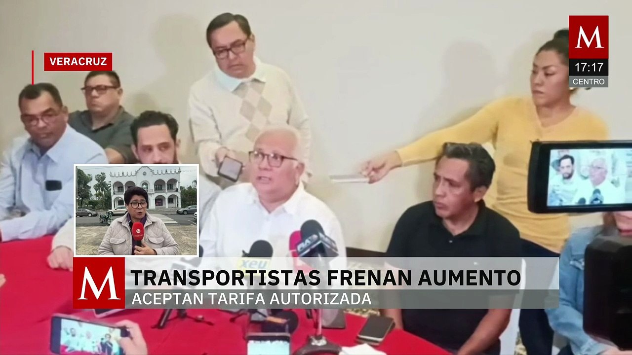En Veracruz, transportistas frenan el aumento de tarifas