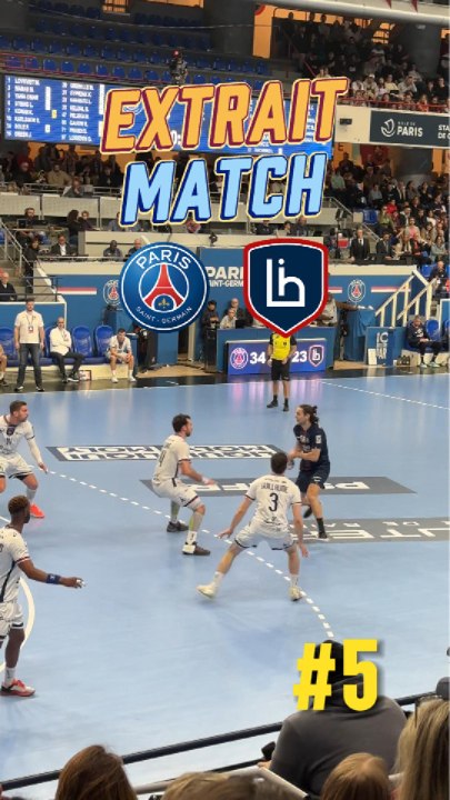 Extrait PSG Vs Limoges ! #5 #Handball #LNH #PSG