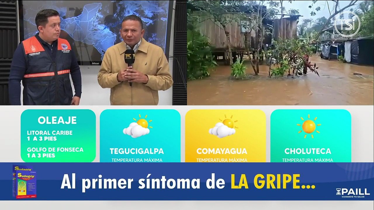 Cenaos advierte ingreso de frente frío para este fin de semana