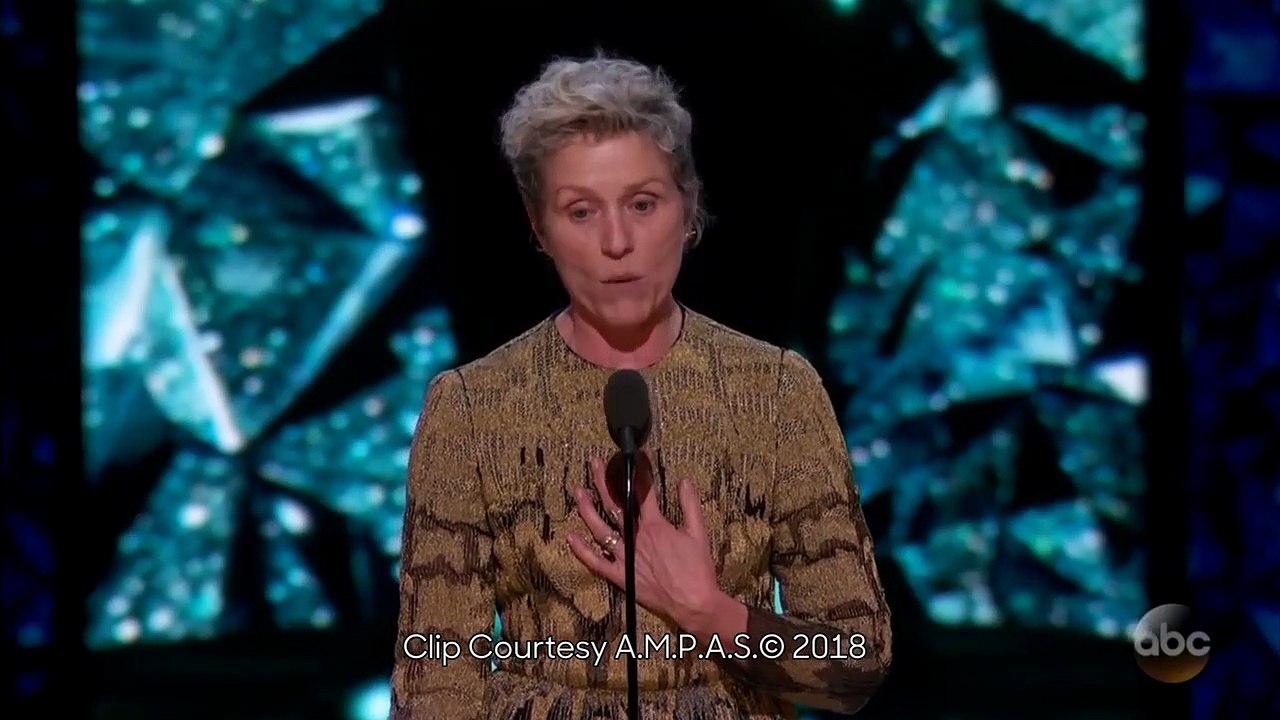 Frances McDormand Takes Home Best Actress Award for 'Three Billboards Outside Ebbing, Missouri' | THR News