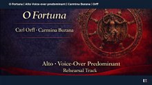 O Fortuna( C. Orff | Carmina Burana ) Alto Voice-over Predominant