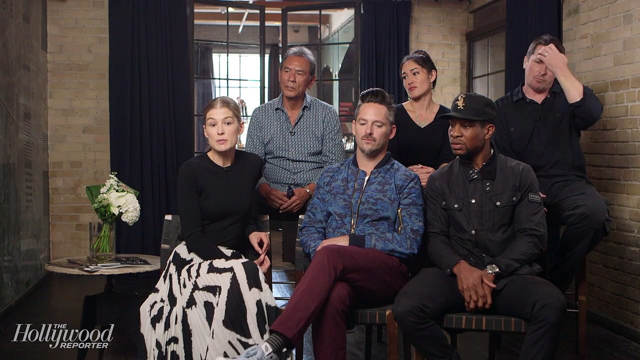 Christian Bale, Rosamund Pike, Scott Cooper Discuss Period Drama 'Hostiles' | TIFF 2017