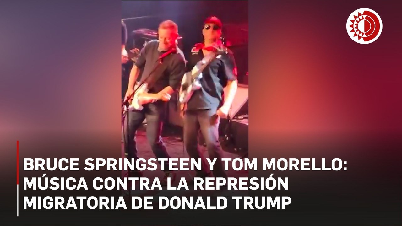 Bruce Springsteen y Tom Morello: Himno de protesta contra el ICE en Minneapolis