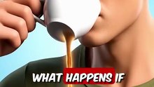 What happens when you drink a cup of coffeeevery day? #shorts