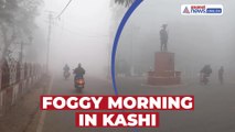 Dense Fog Engulfs Varanasi as Cold Wave Intensifies | Visuals