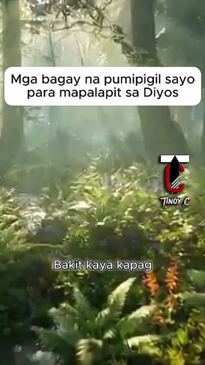 Mga bagay na pumipigil sayo para mapalapit sa Diyo