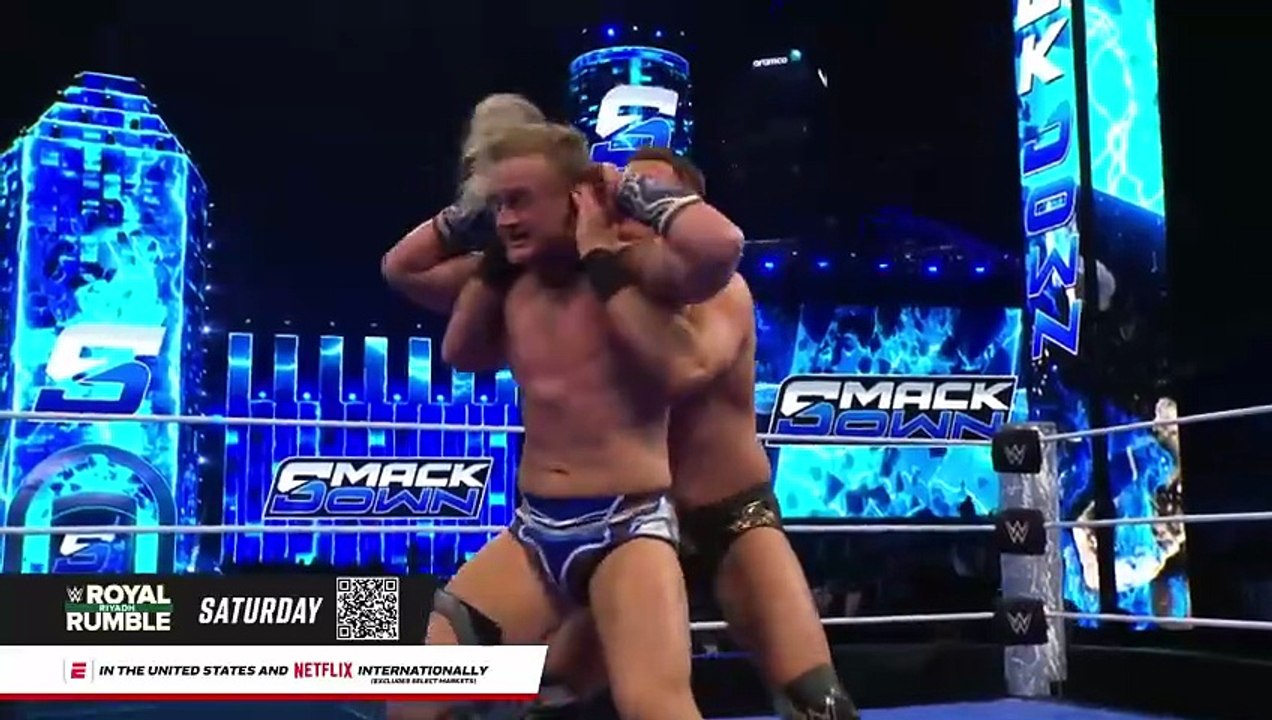 WWE SMACKDAWN 30 JANUARY 2026 THE MIZ VS ILJA  DRAGUNOV FULL MATCH