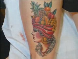 Russ Abbott Tattoo Time lapse