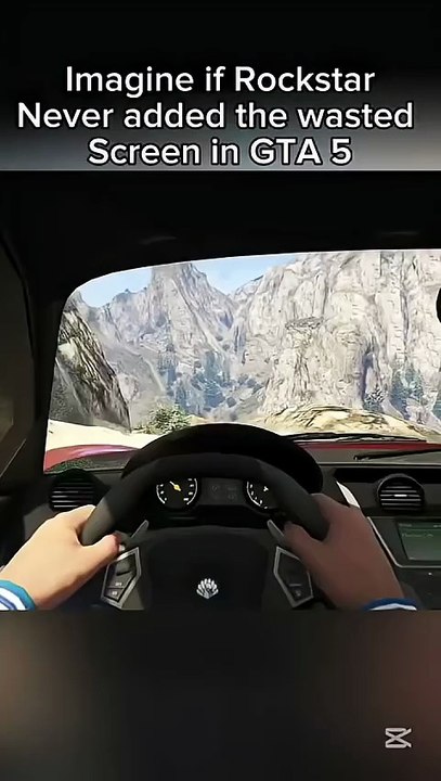 What If Rockstar never added the Wasted screen in GTA! #rockstargames