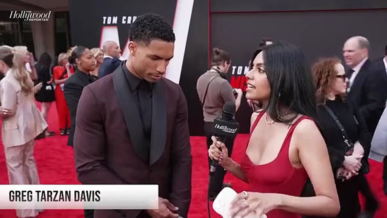 Greg Tarzan Davis on How Tom Cruise Influenced How He Approaches Stunts at 'Mission: Impossible' Premiere | THR Video
