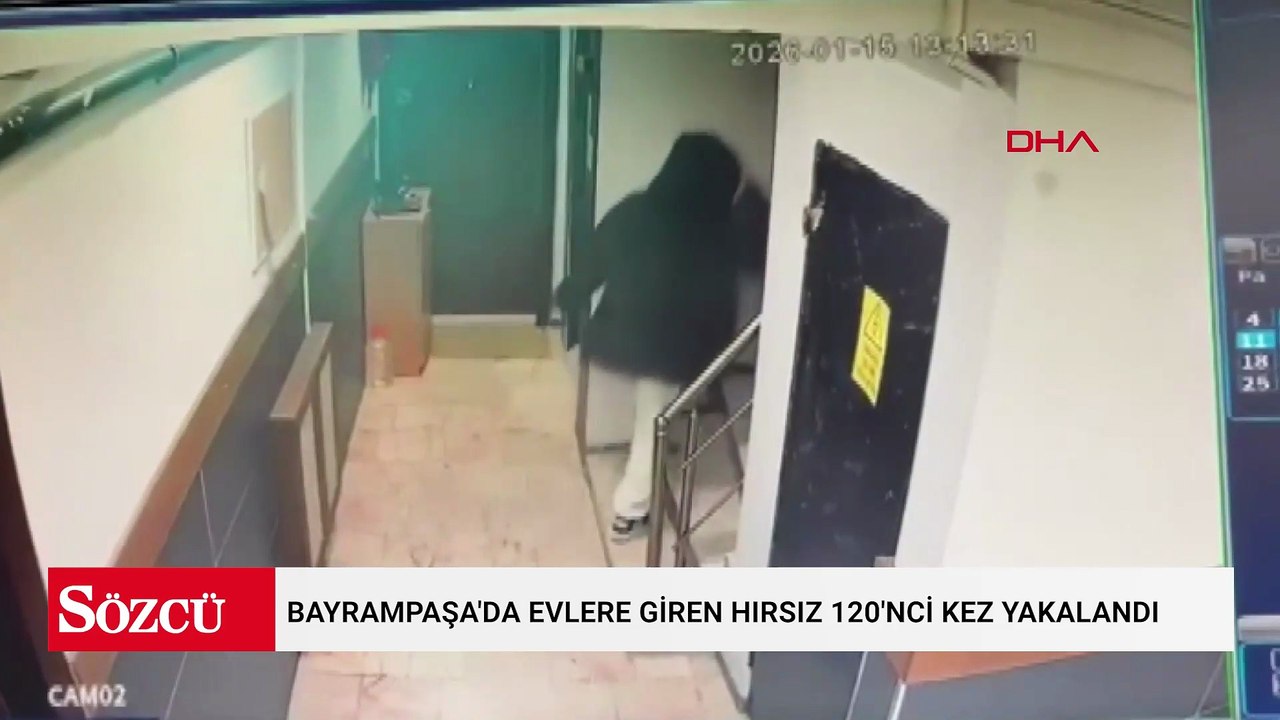 “Yine mi sen?” dedirten olay: Hırsız 120’nci kez yakalandı
