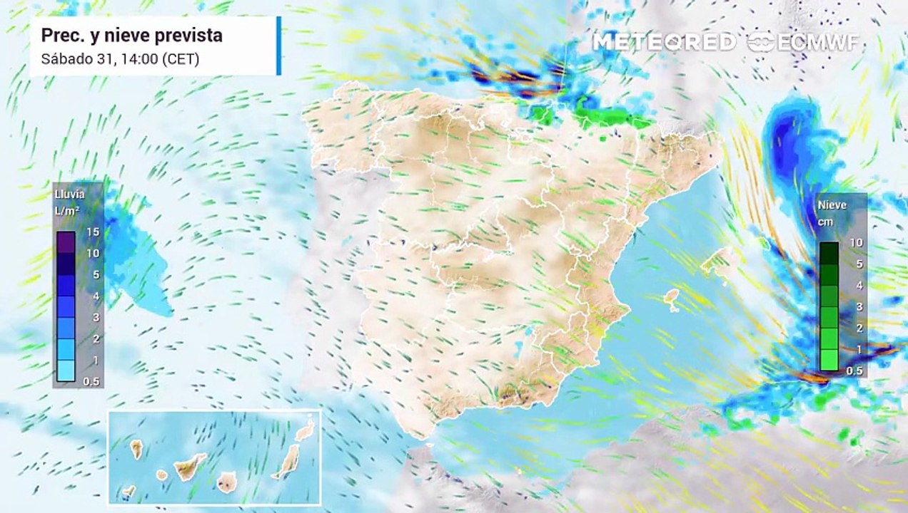 Febrero arrancará con la vuelta de las precipitaciones