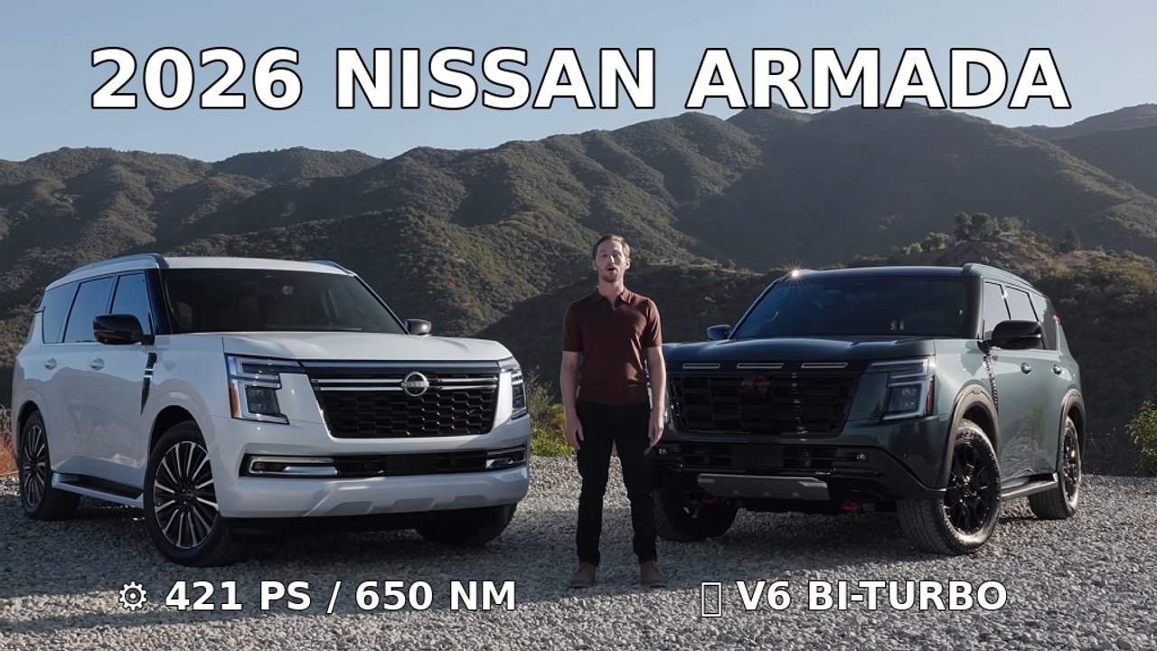 2026 Nissan Armada/Patrol – SUV mit Power und Komfort