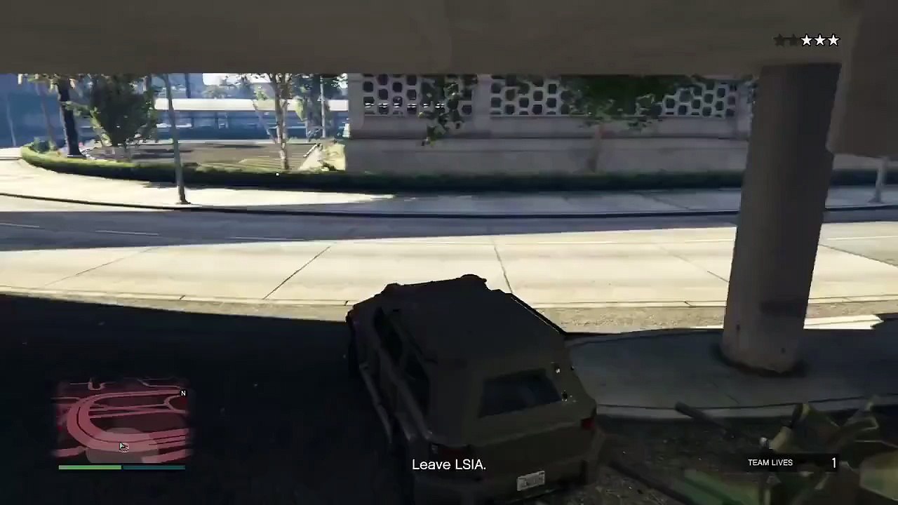 #GTA5 player discovers a unique way to use the anti-aircraft trailer #GTAV #Gameplay #Gaming #RockstarGames