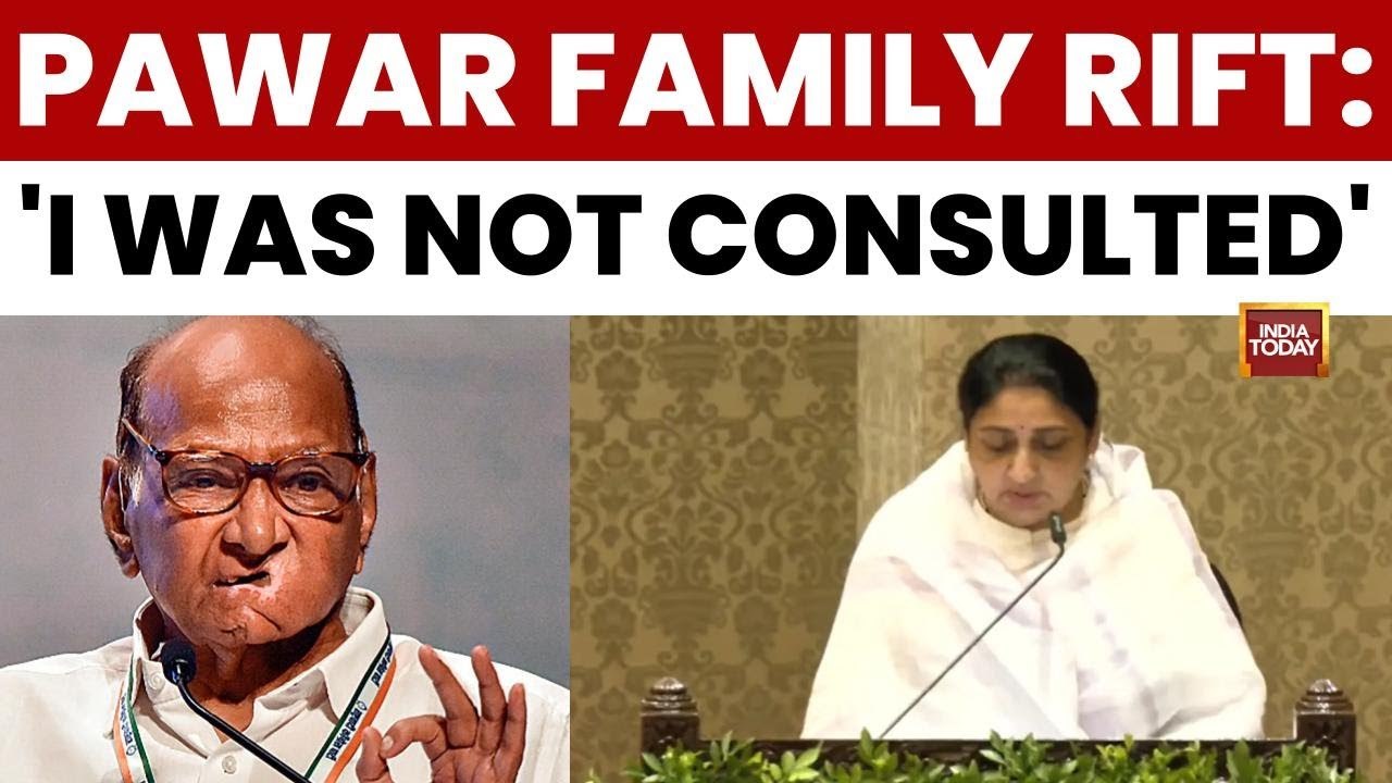 Pawar Family Rift: Sharad Pawar Claims No Consultation Over Sunetra Pawar's Elevation