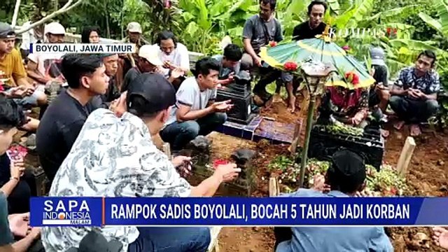 Tragis! Rampok Sadis di Boyolali Renggut Nyawa Bocah 5 Tahun, Ibu Korban Terluka Parah | SAPA MALAM