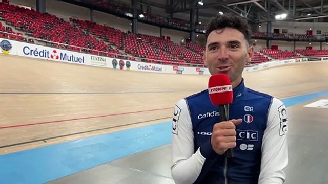 Benjamin Thomas : « Un plaisir de retrouver la piste qui m'avait manqué » - Cyclisme sur piste - Championnats d'Europe