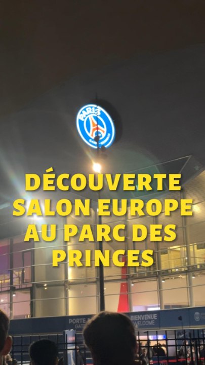 Decouverte Salon Europe du Parc des Princes ✨ #Exclu #PSG #Parc