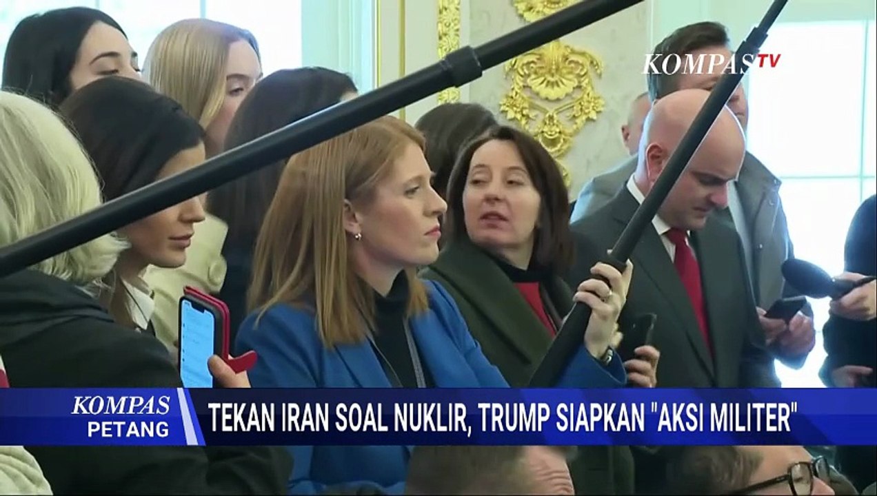 Tekan Iran Soal Nuklir, Trump Siapkan Aksi Militer AS
