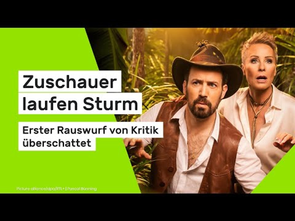 Dschungelcamp: Zuschauer laufen Sturm - erster Rauswurf von Kritik überschattet
