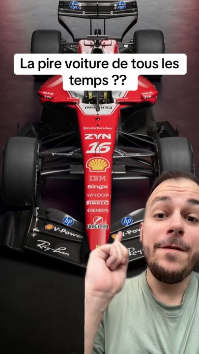 La pire voiture de tous les temps ? 🤔 #formule1