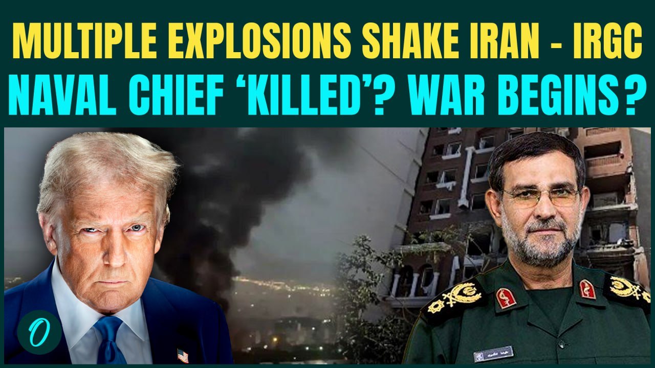 Iran BREAKING: U.S BOMBS Iran, KILLS Top IRGC Naval Commander? Explosions ROCK Tehran, Bandar Abbas