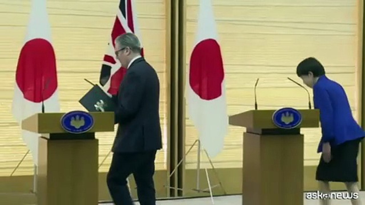 Starmer a Tokyo, Regno Unito e Giappone rafforzano la cooperazione