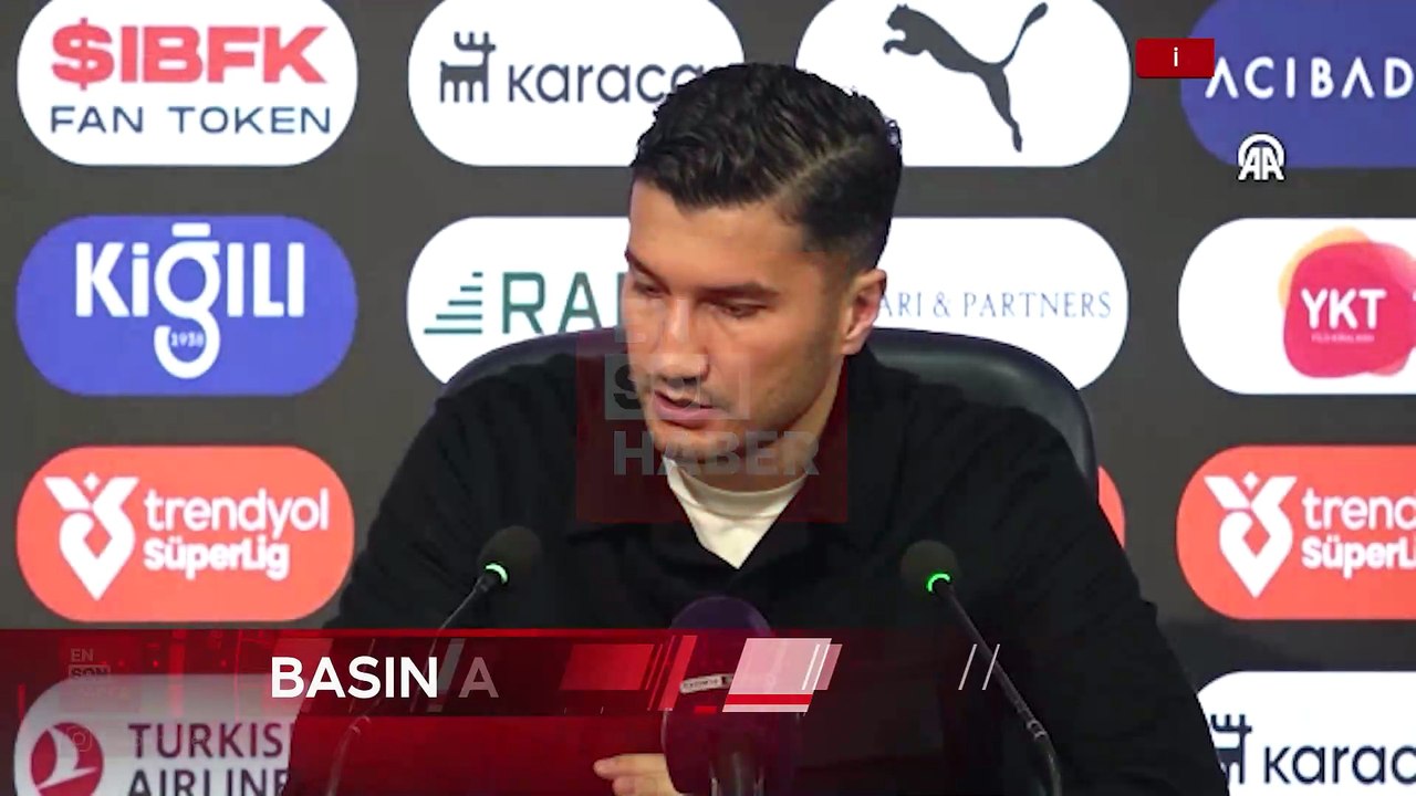 Başakşehir Teknik Direktörü Nuri Şahin açıklamalarda bulundu