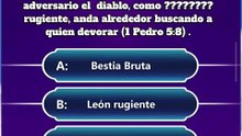 ¿Con qué animal compara Pedro a el diablo.?