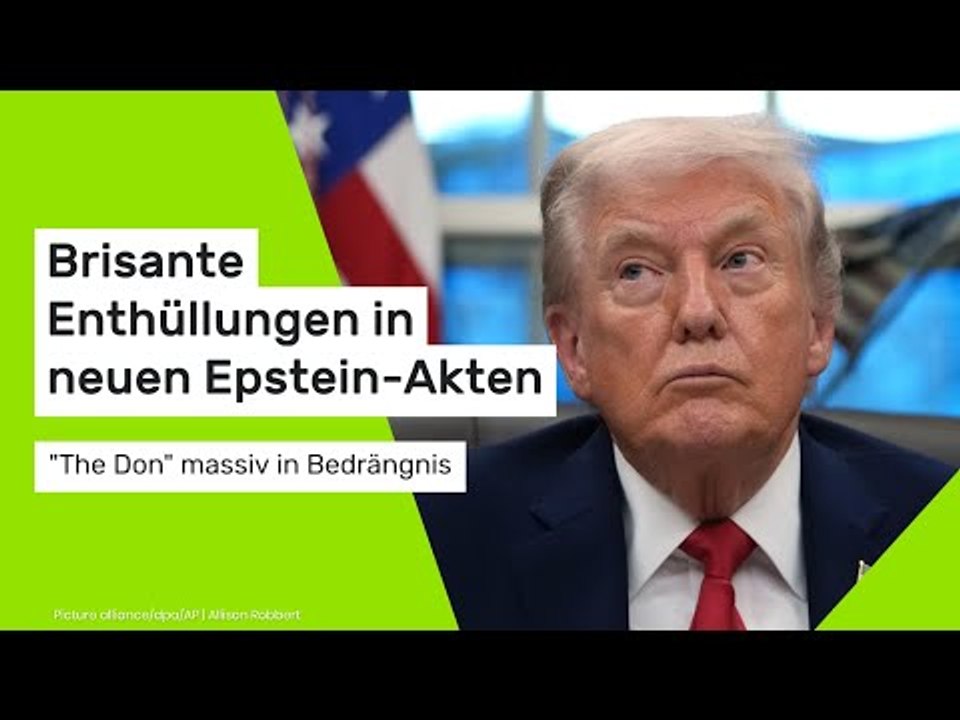 Brisante Enthüllungen in neuen Epstein-Akten - 'The Don' massiv in Bedrängnis