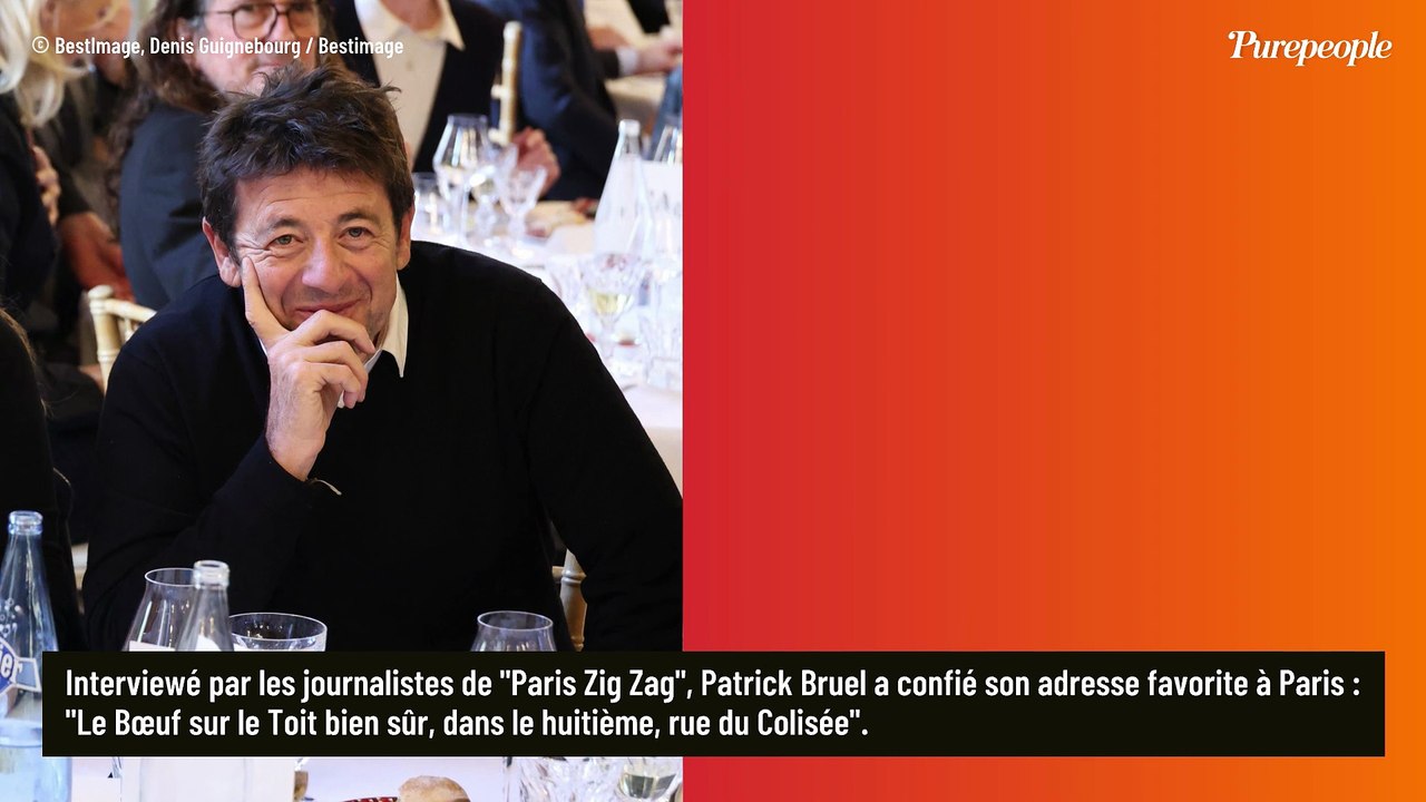 Patrick Bruel présente son restaurant préféré à deux pas des Champs-Elysées : combien coûte un menu dans l'établissement ?