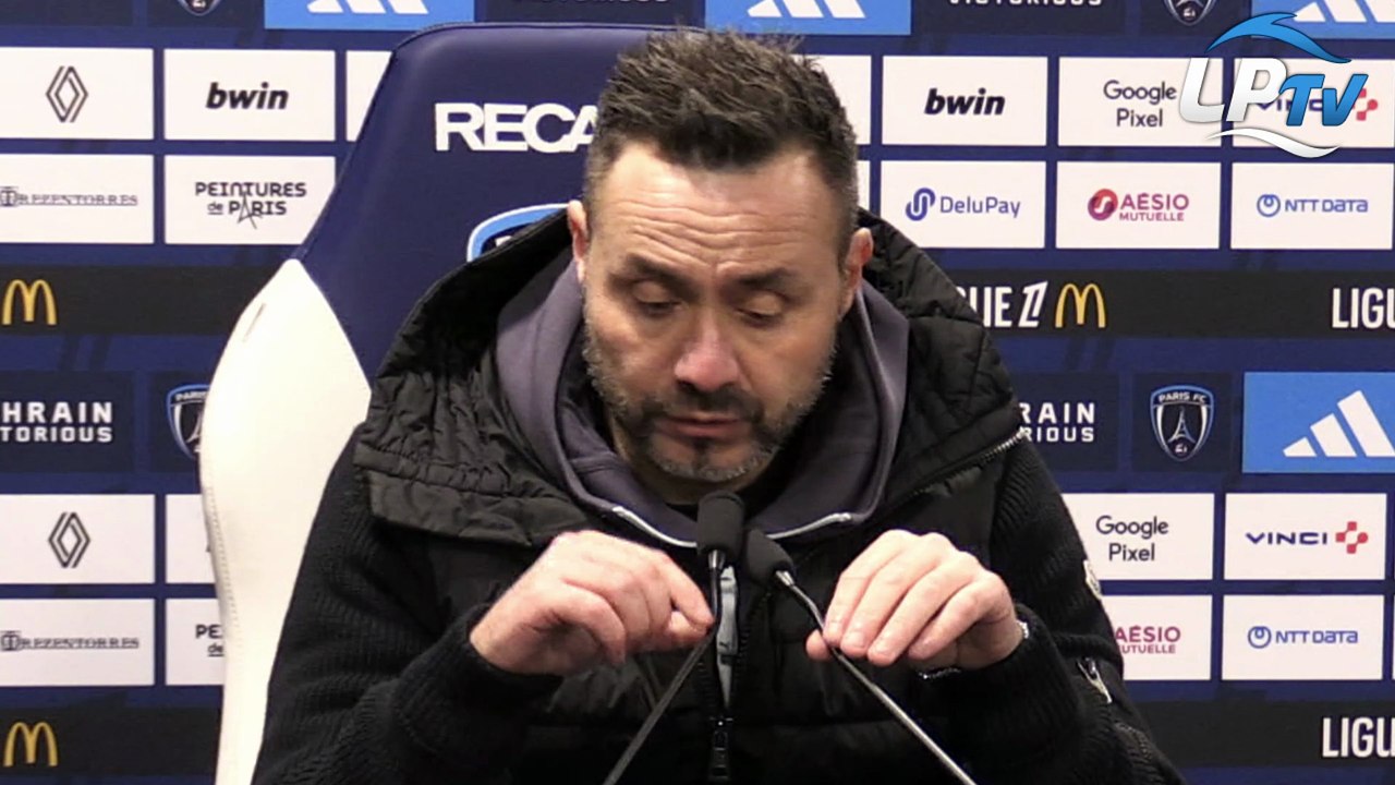 De Zerbi : "Je prends mes responsabilités, mais je ne suis pas abattu"