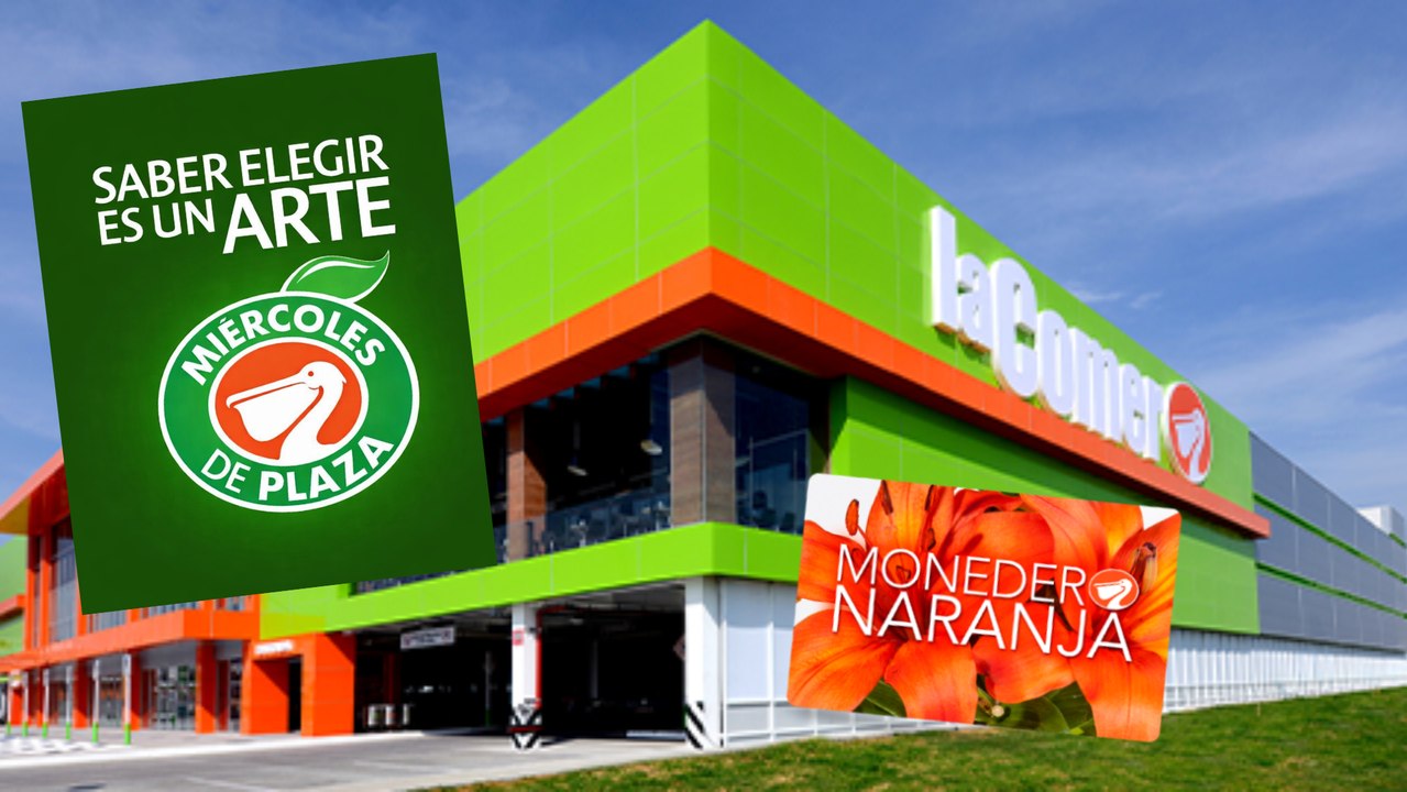 Miércoles de Plaza en La Comer: Descuentos, precios bajos y cómo usar el monedero naranja