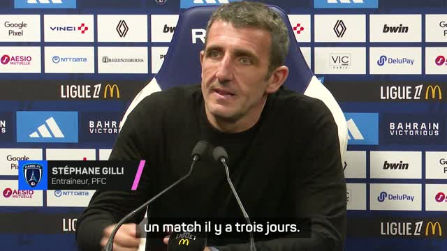 PFC - Gilli : "On se transcende contre les grosses équipes"