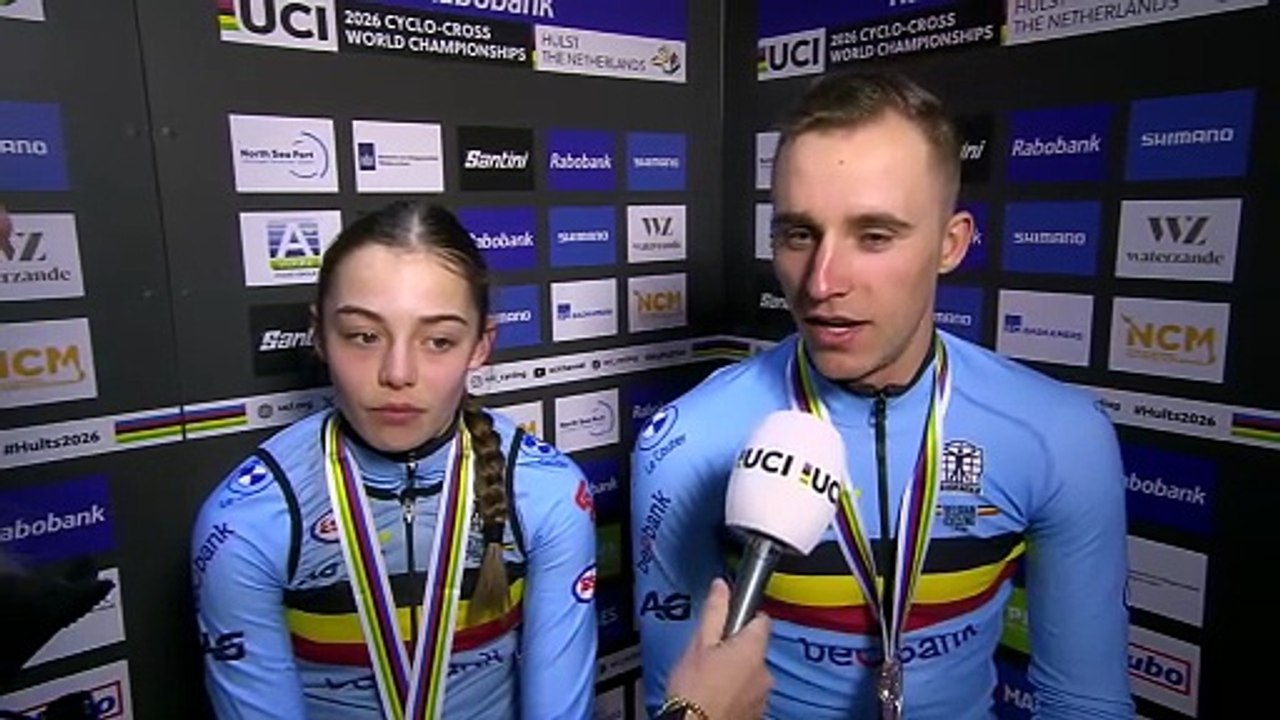 Cyclo-cross - Championnats du Monde UCI Rabobank 2026 - La Belgique 3e et en Bronze sur la course de relais par équipes mixtes