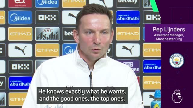 Guardiola has aspects 'from a different planet' - Lijnders