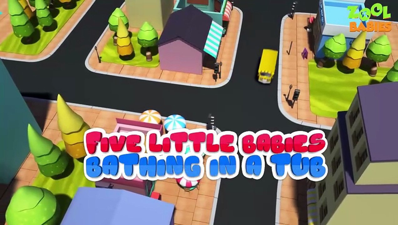 Good Habits Song For Babies (Single) | Five Little Babies Bathing In a Tub | Original Kids Songs