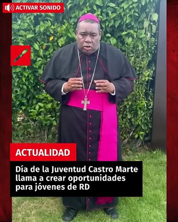 Día de la Juventud Castro Marte llama a crear oportunidades para jóvenes de RD