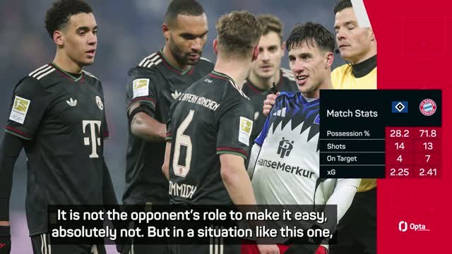 Kompany hints at dark arts as Bayern held by Hamburg